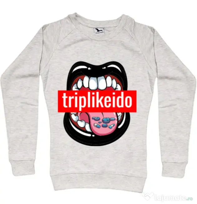 Bluza ADLER dama Trip like I do Migdala melanj