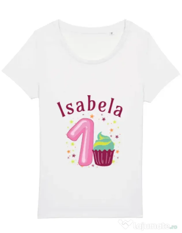 Tricou STANLEY STELLA dama First Birthday Alb