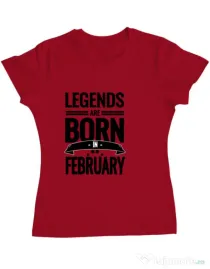 Tricou ADLER dama Legends Rosu