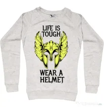 Bluza ADLER dama Life is tough Migdala melanj