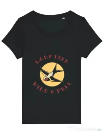 Tricou STANLEY STELLA dama Ladybird Negru