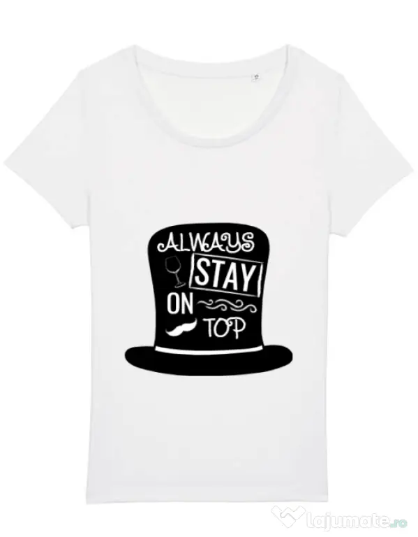 Tricou STANLEY STELLA dama Stay on top Alb