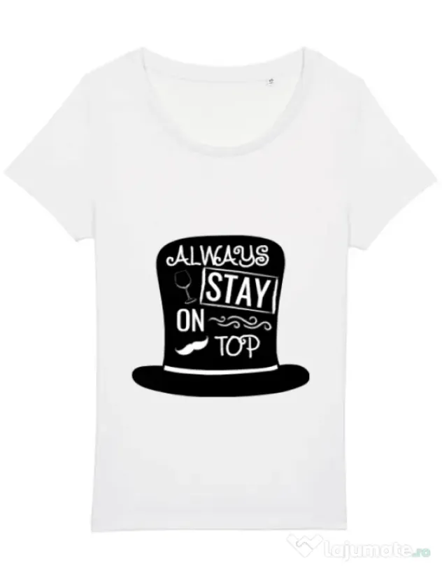 Tricou STANLEY STELLA dama Stay on top Alb