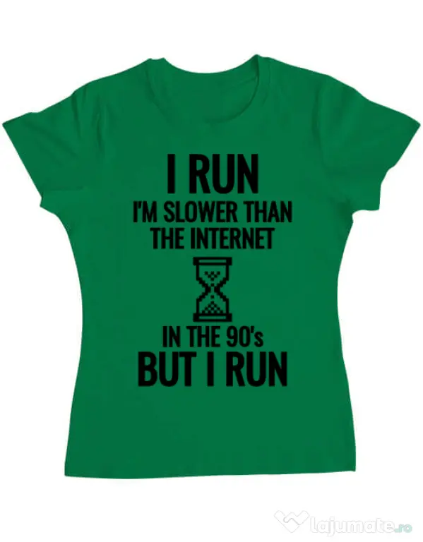 Tricou ADLER dama I run Verde mediu