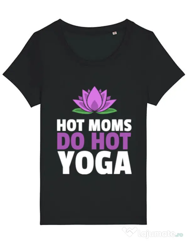 Tricou STANLEY STELLA dama Hot yoga Negru