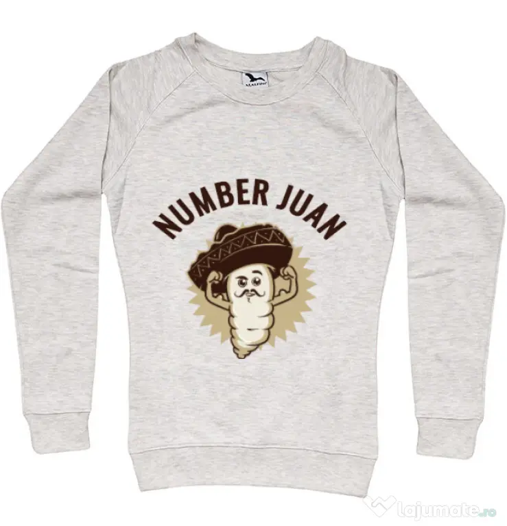 Bluza ADLER dama Number Juan Migdala melanj