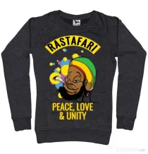 Bluza ADLER dama Rastafari Negru melanj
