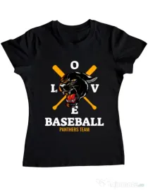 Tricou ADLER dama Panthers team Negru