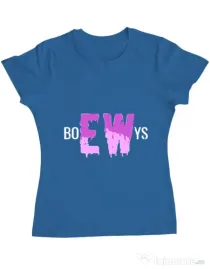 Tricou ADLER dama Ew Albastru azuriu