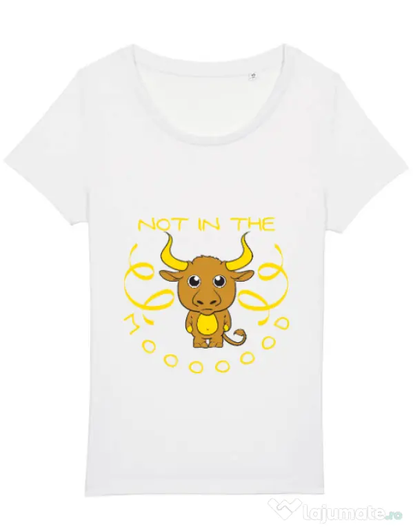 Tricou STANLEY STELLA dama Not in the mood Alb