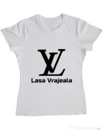 Tricou ADLER dama Lasa vrajeala Alb