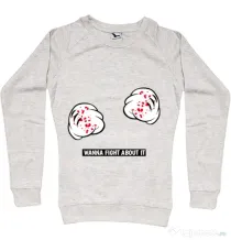 Bluza ADLER dama Wanna fight about it Migdala melanj