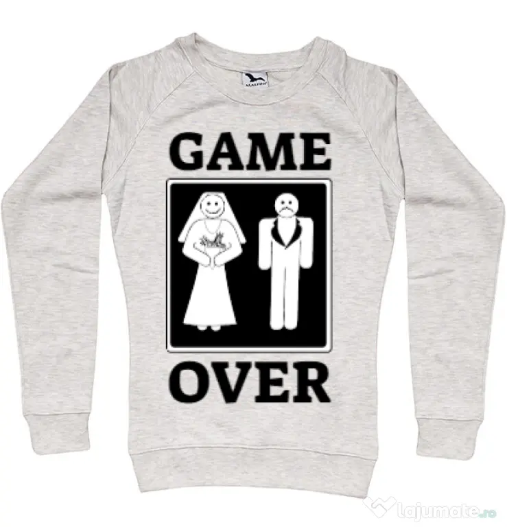 Bluza ADLER dama Game over Migdala melanj