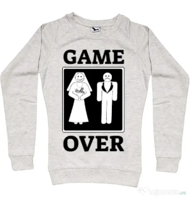 Bluza ADLER dama Game over Migdala melanj