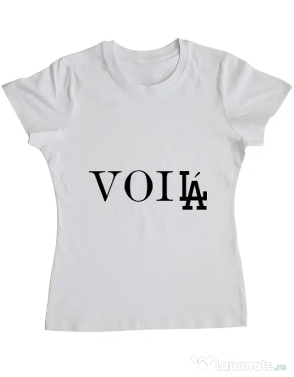 Tricou ADLER dama Voila Alb