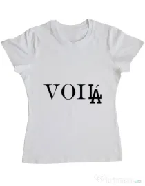 Tricou ADLER dama Voila Alb