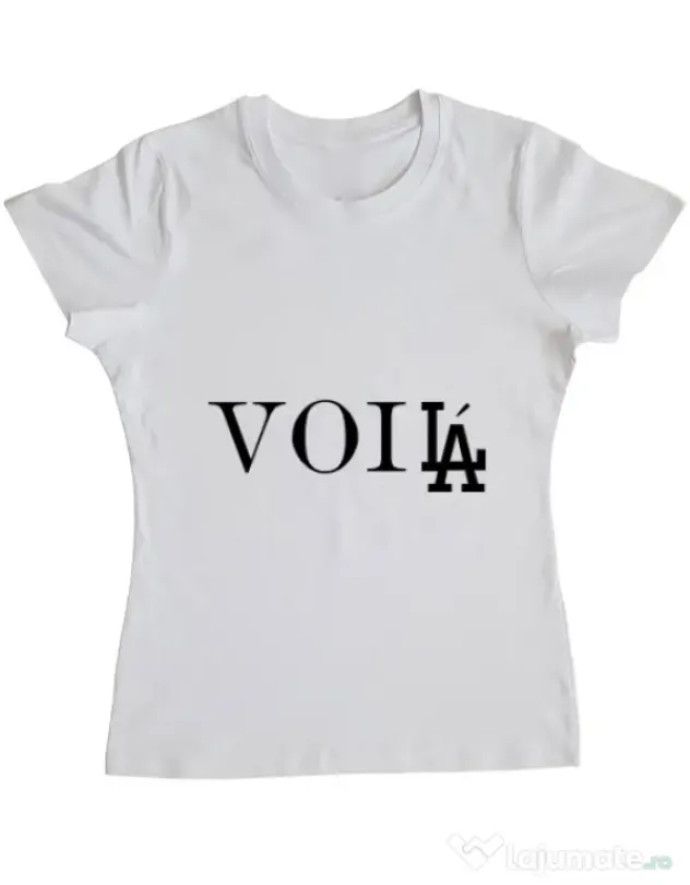 Tricou ADLER dama Voila Alb
