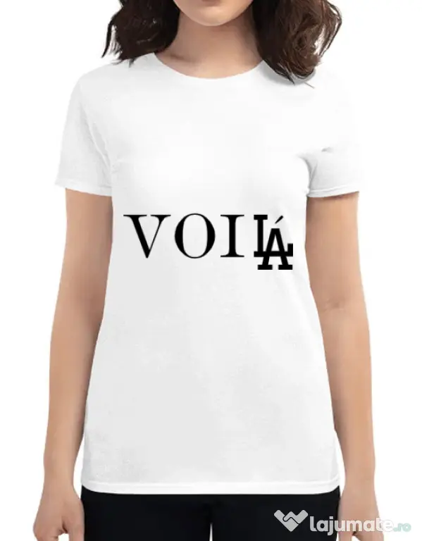 Tricou ADLER dama Voila Alb