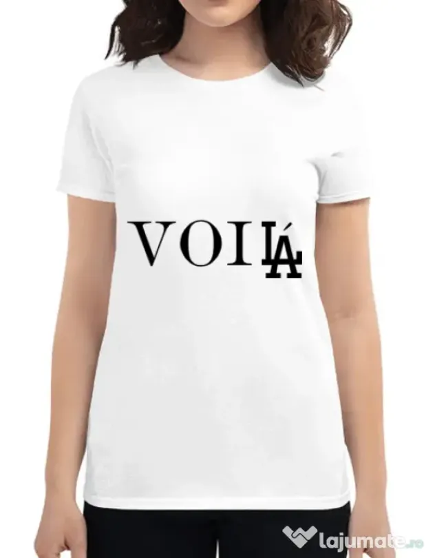 Tricou ADLER dama Voila Alb