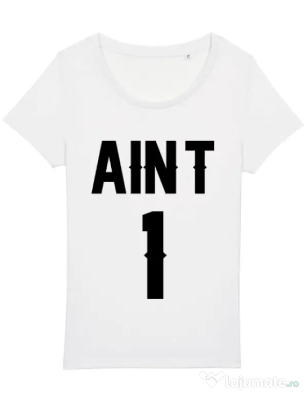 Tricou STANLEY STELLA dama Ain t one Alb