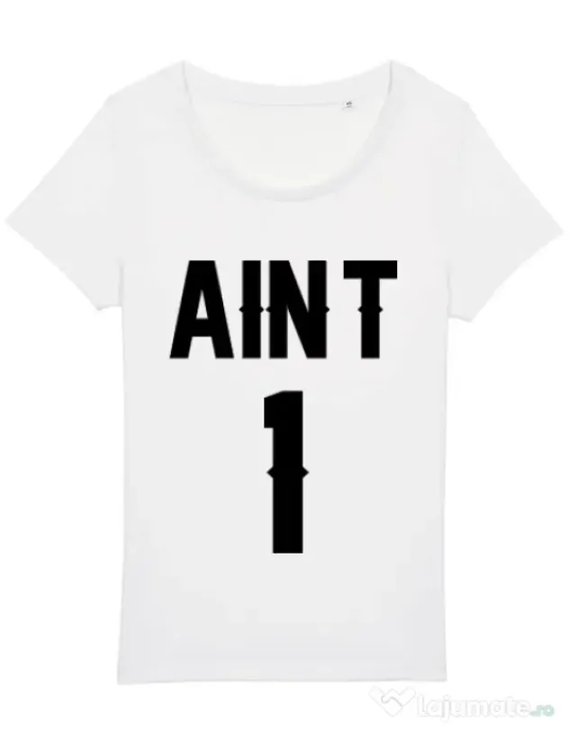 Tricou STANLEY STELLA dama Ain t one Alb
