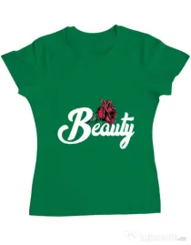 Tricou ADLER dama Beauty Verde mediu