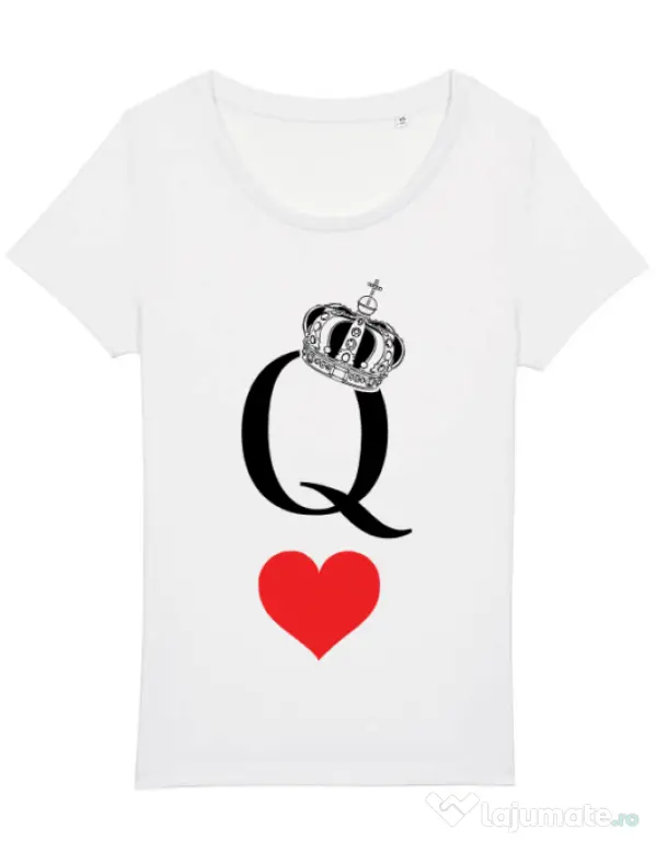 Tricou STANLEY STELLA dama Fancy queen Alb