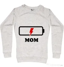 Bluza ADLER dama Mom battery Migdala melanj