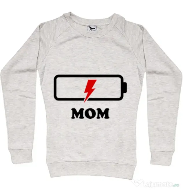 Bluza ADLER dama Mom battery Migdala melanj