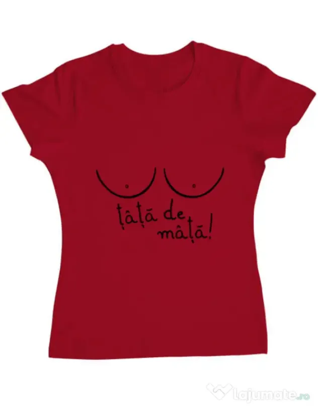 Tricou ADLER dama Tits Rosu
