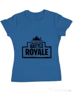 Tricou ADLER dama Battle royale 2 Albastru azuriu
