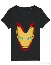 Tricou STANLEY STELLA dama Iron man mask Negru