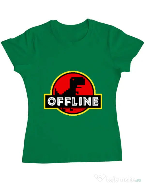 Tricou ADLER dama Offline Verde mediu