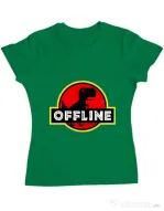 Tricou ADLER dama Offline Verde mediu