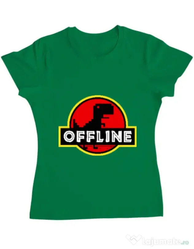 Tricou ADLER dama Offline Verde mediu