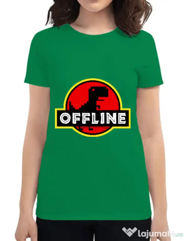 Tricou ADLER dama Offline Verde mediu