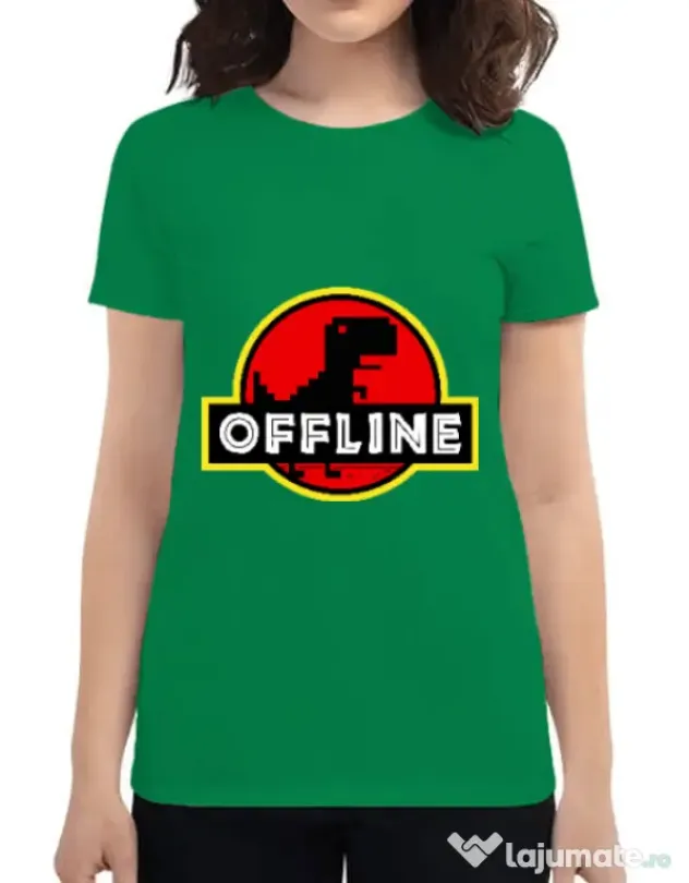 Tricou ADLER dama Offline Verde mediu