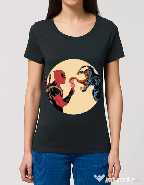 Tricou STANLEY STELLA dama Venom icecream Negru