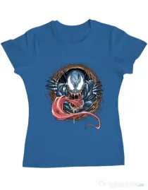 Tricou ADLER dama Venom rise Albastru azuriu