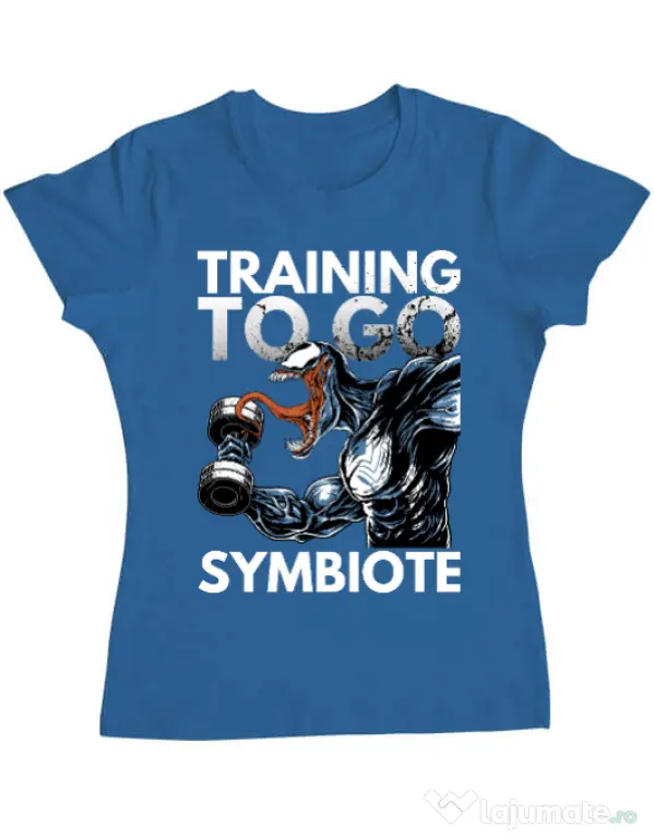 Tricou ADLER dama Venom training Albastru azuriu