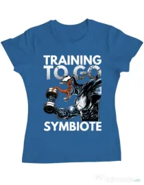Tricou ADLER dama Venom training Albastru azuriu