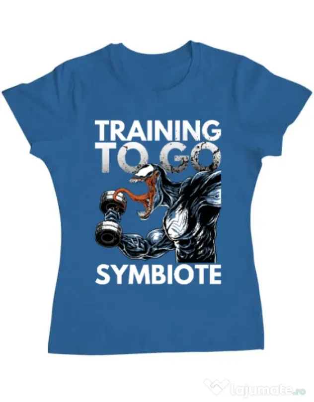 Tricou ADLER dama Venom training Albastru azuriu