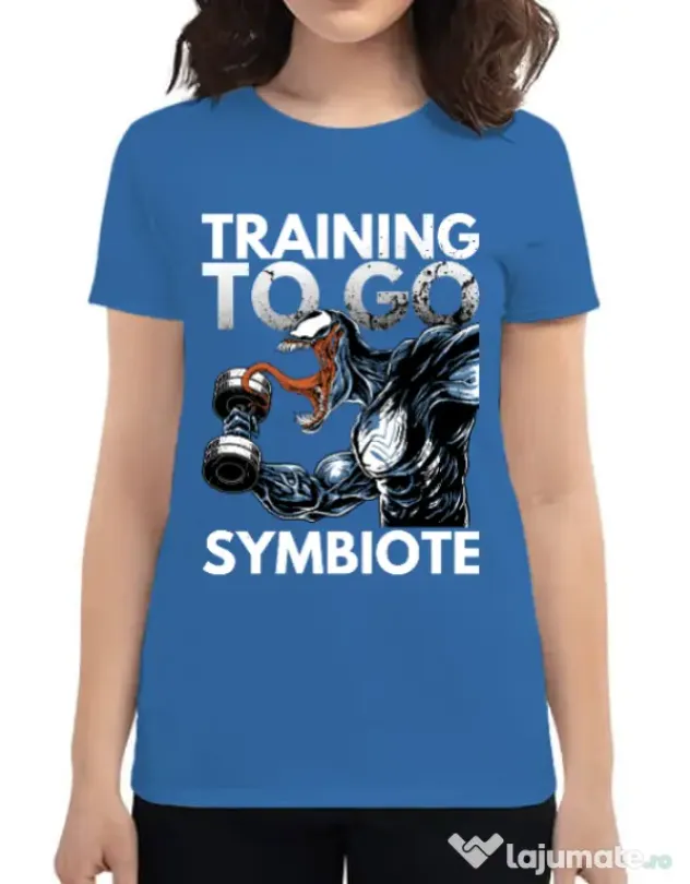 Tricou ADLER dama Venom training Albastru azuriu