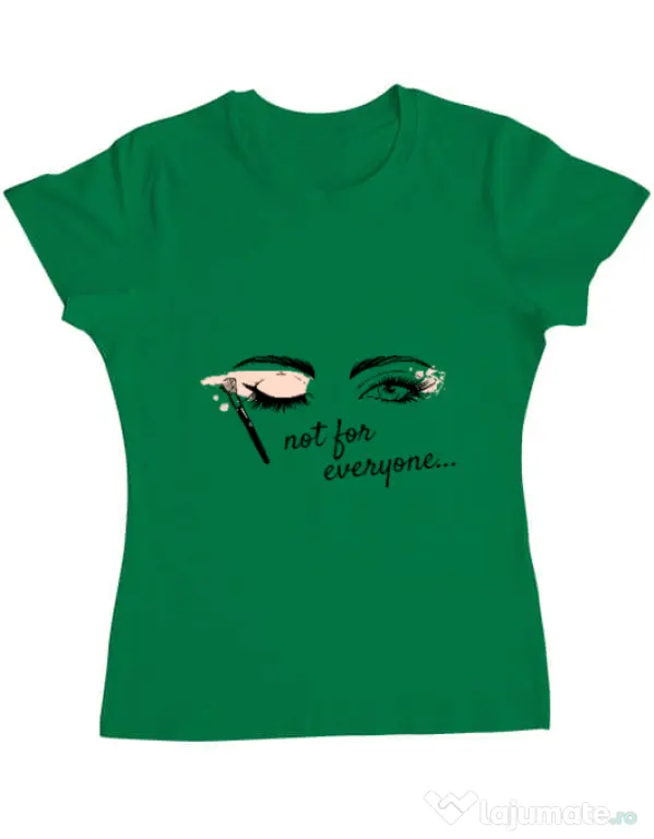 Tricou ADLER dama Not for everyone Verde mediu