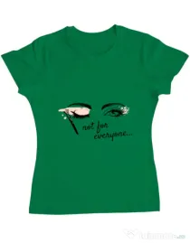 Tricou ADLER dama Not for everyone Verde mediu