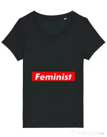 Tricou STANLEY STELLA dama Feminist Negru