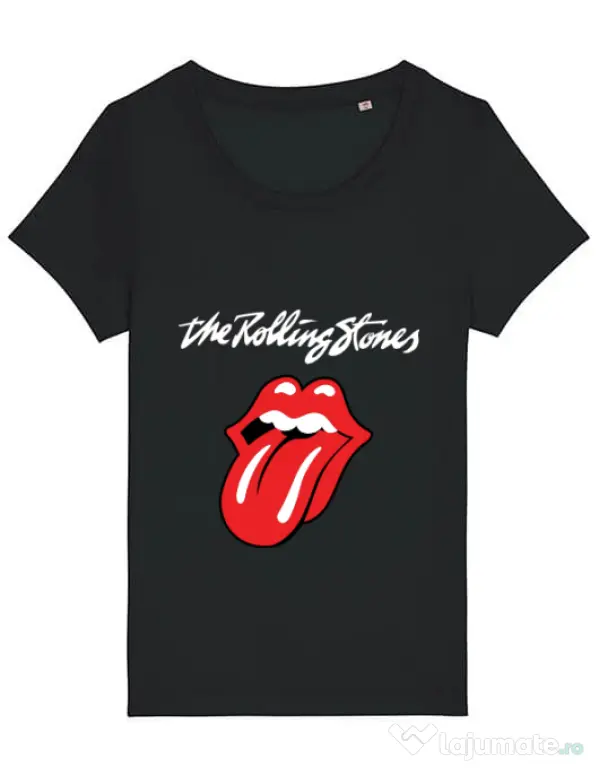 Tricou STANLEY STELLA dama The Rolling Stones Negru