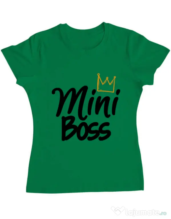 Tricou ADLER dama Mini boss Verde mediu