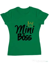 Tricou ADLER dama Mini boss Verde mediu