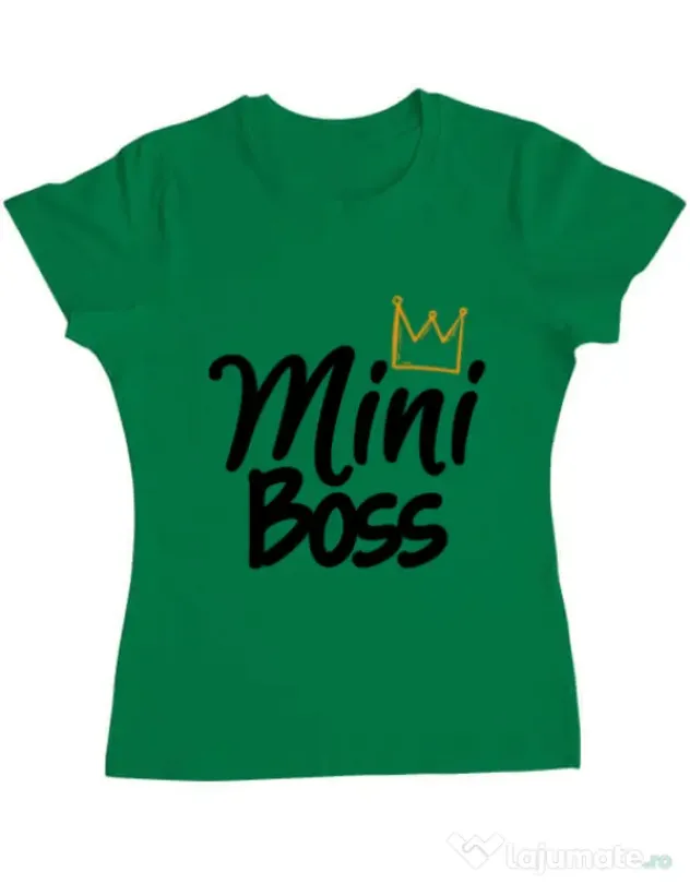 Tricou ADLER dama Mini boss Verde mediu